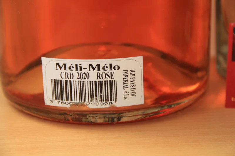 DOMAINE SAINT MARTIN DES CHAMPS - MÉLI MÉLO - ROSÉ 2020 - Imperial. 6 Lts