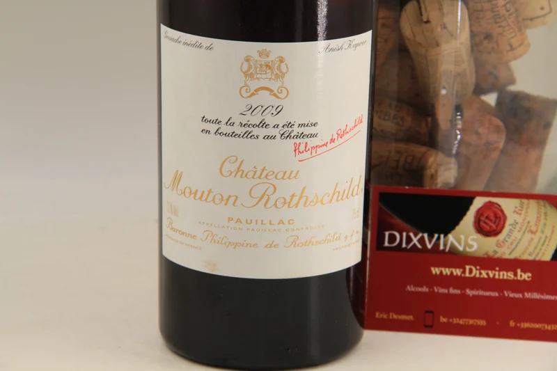 Chateau Mouton Rothschild **2009 ** 1 Grand Cru Classé Pauillac