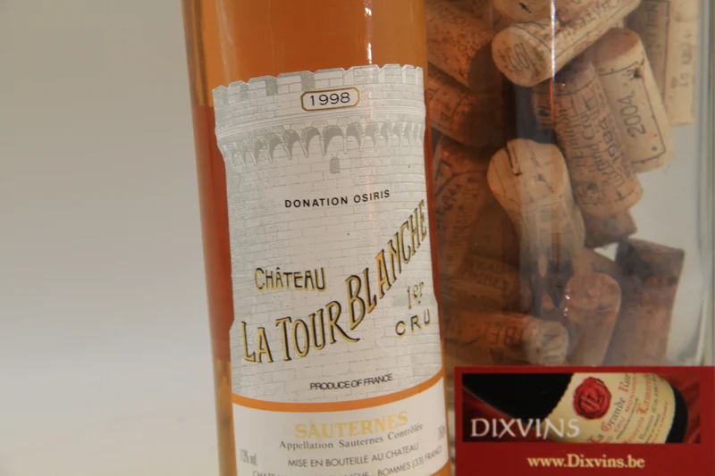 - Chateau La Tour Blanche ** 1998 ** 1er Grand Cru Classé Sauternes