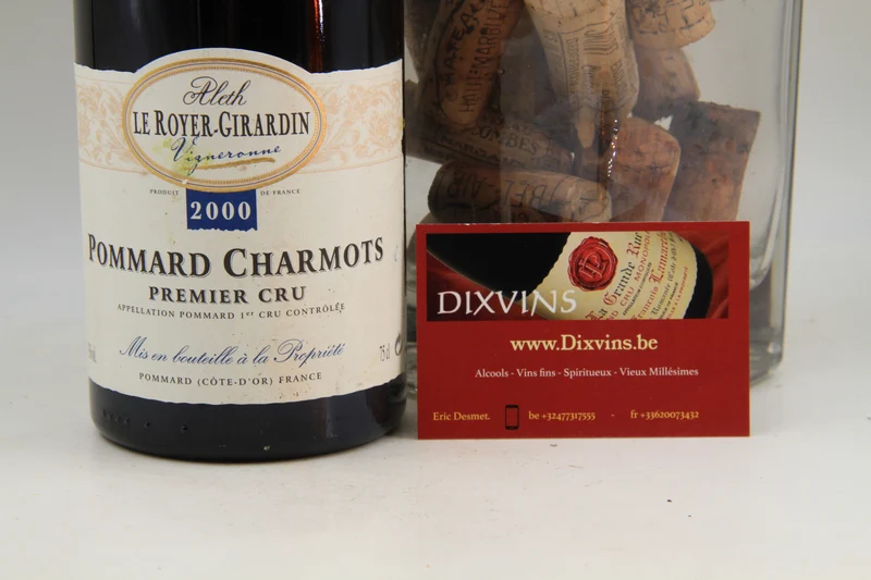 - Pommard Charmots 1 er Cru ** 2000 ** Aleth Le Royer - Girardin