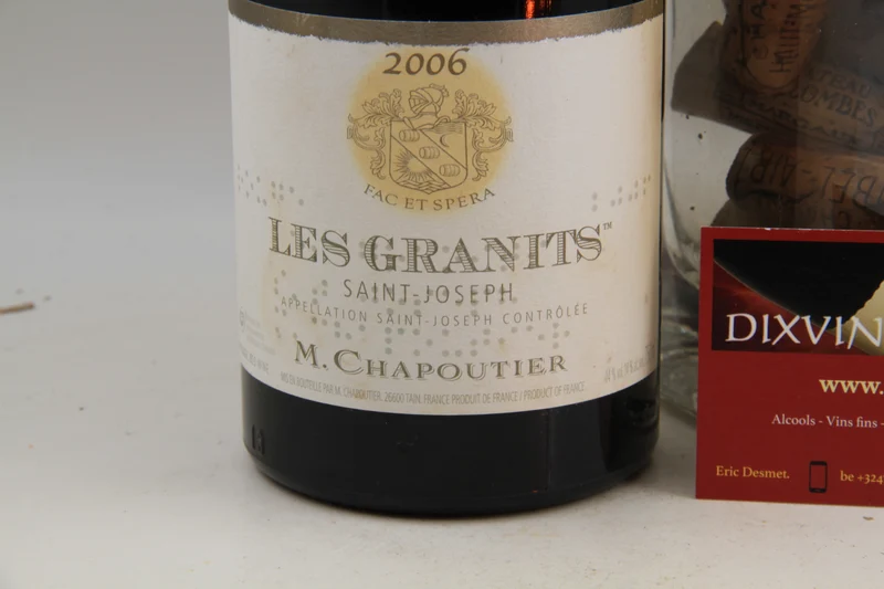- Saint Joseph " Les Granits" ** 2006 ** Chapoutier