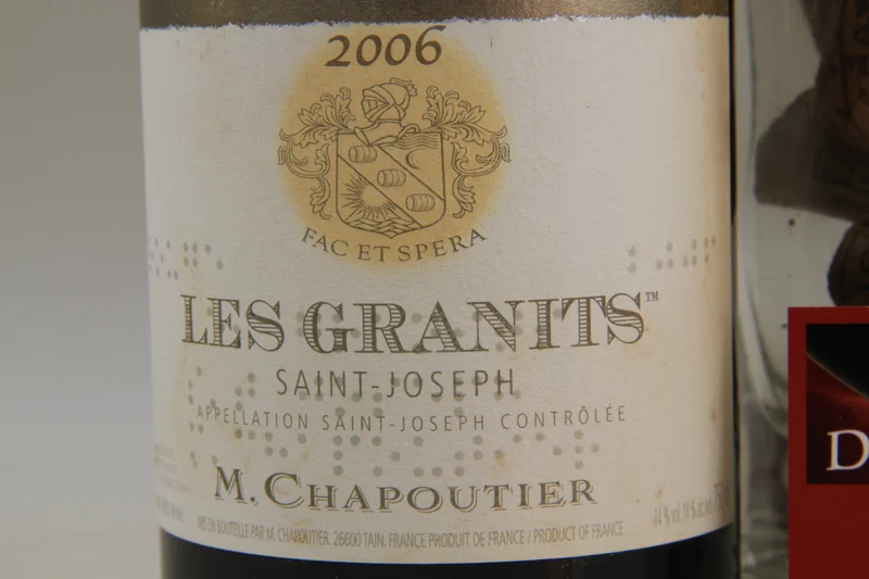 - Saint Joseph " Les Granits" ** 2006 ** Chapoutier
