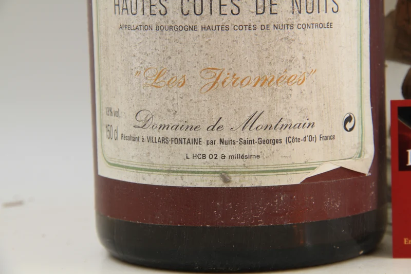 - Bourgogne Hautes Cotes De Nuits " Les Jiromées **1996 ** Magnum 1,5L. Domaine de Montmain