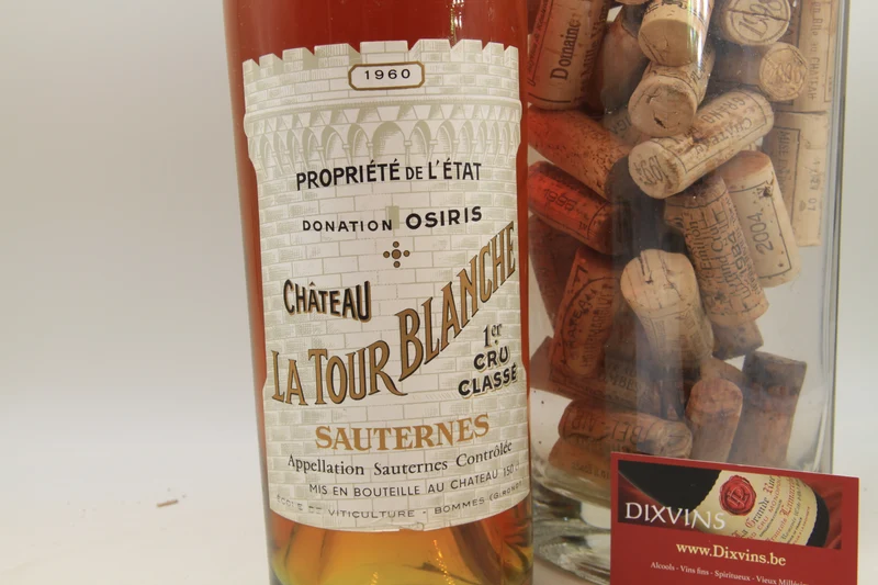 Chateau La Tour Blanche ** 1960** Magnum 1,5 L. 1er Grand Cru Classé Sauternes