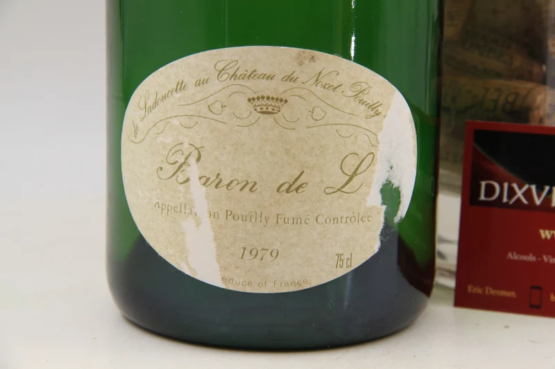 - Pouilly Fumé " Baron de L " ** 1979 ** Chateau du Nozet