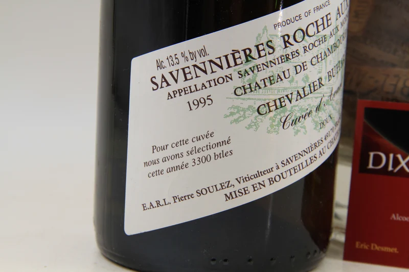 - Savennières "Roche Aux Moines ** 1995 ** Chevalier Buhard
