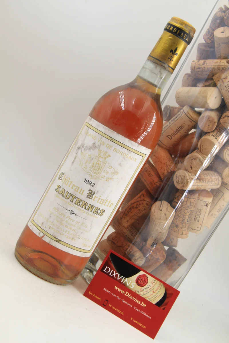 - Chateau Briatte ** 1982 ** Sauternes