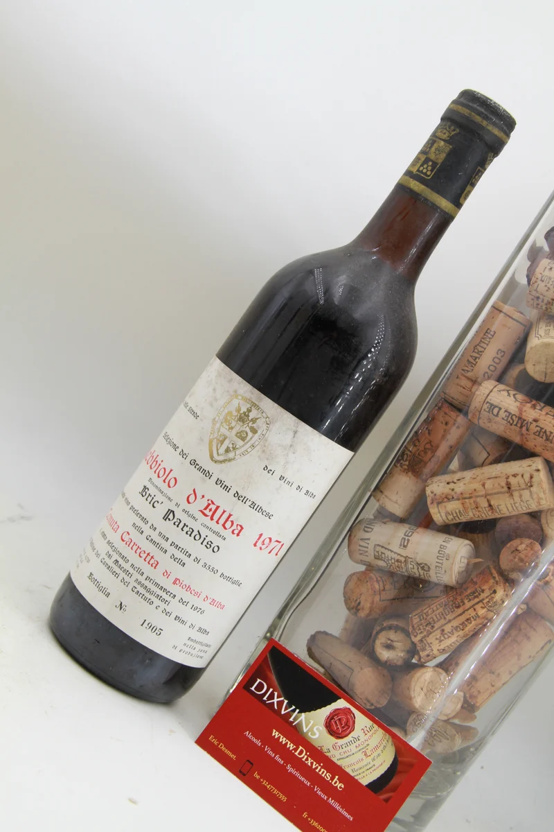 Nebbiolo d' Alba. Eric Pradiso 1971