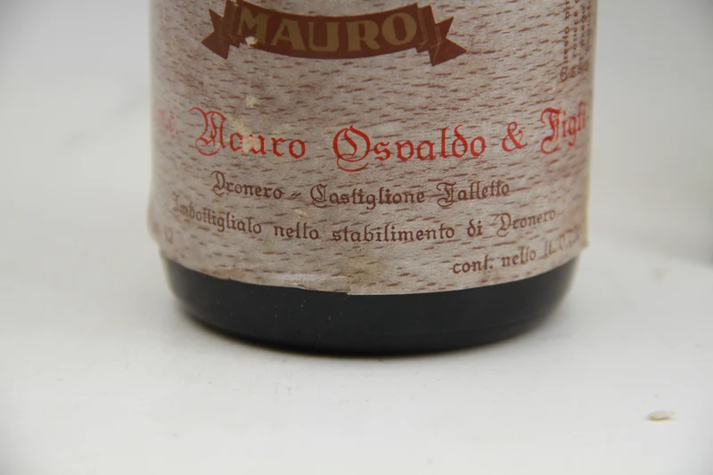 Grignolino. Mauro Osvaldo & Figli 1971