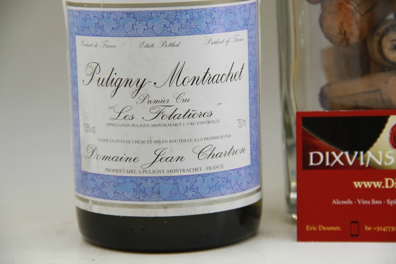 Puligny Montrachet 1er Cru Les Folatières Domaine Jean Chartron 1996