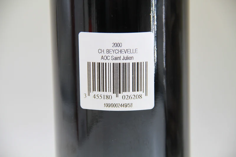 Chateau Beychevelle Grand Cru Classé Saint Julien. 2000
