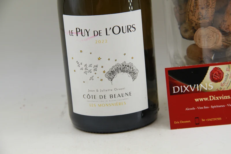 Cote de Beaune Les Monsnières Le Puy De L'Ours 2022