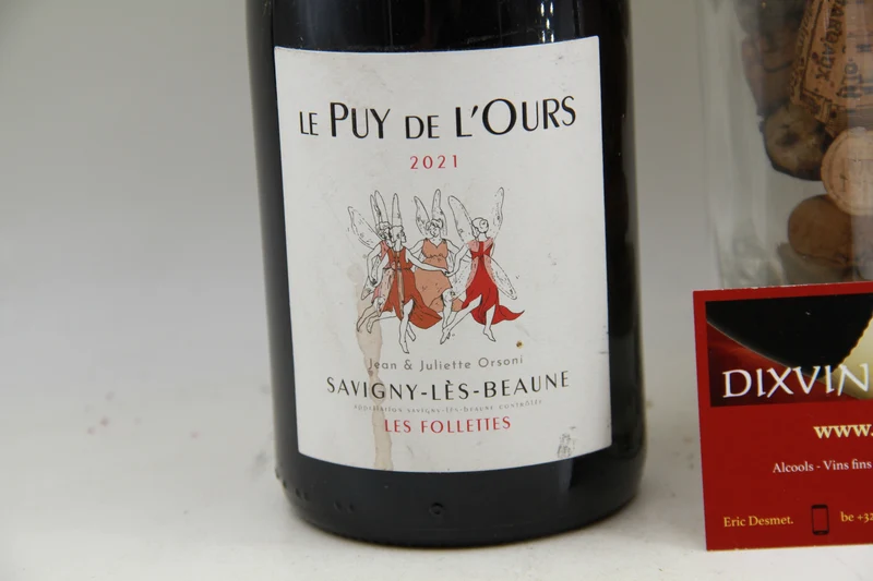 Savigny Lès Beaune "Les Follettes " Le Puy De L'Ours 2021