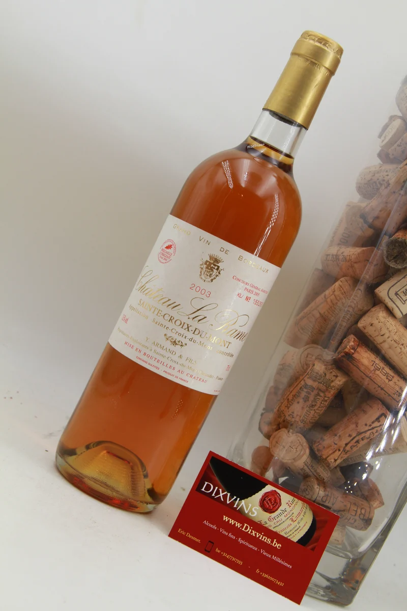 Chateau La Rame Sainte Croix Du Mont 2003