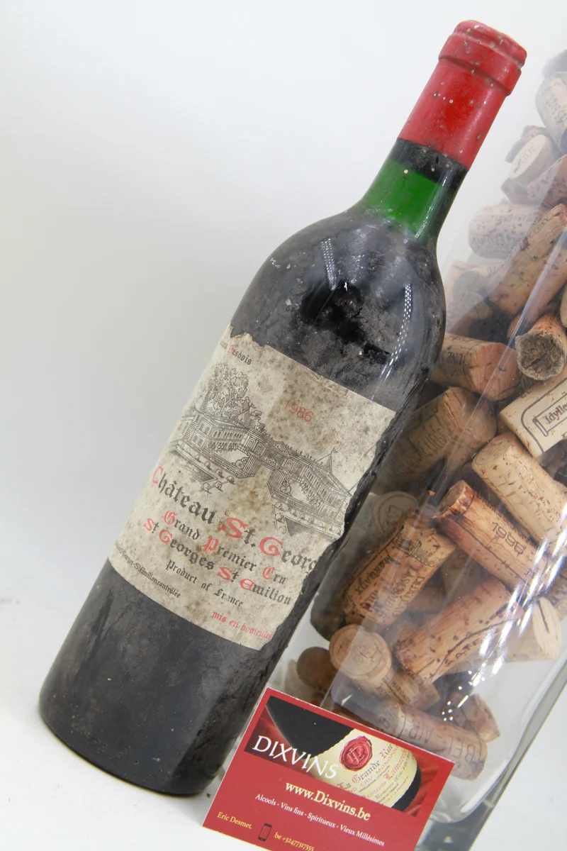 Chateau Saint Georges Saint Émilion Grand Cru 1986