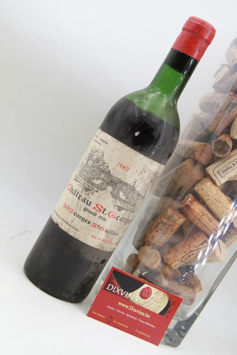 Chateau Saint Georges Saint Émilion Grand Cru 1962
