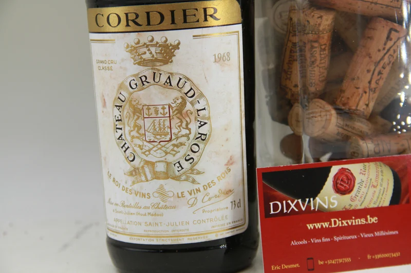 Chateau Gruaud-Larose Grand Cru Classé Saint Julien 1968