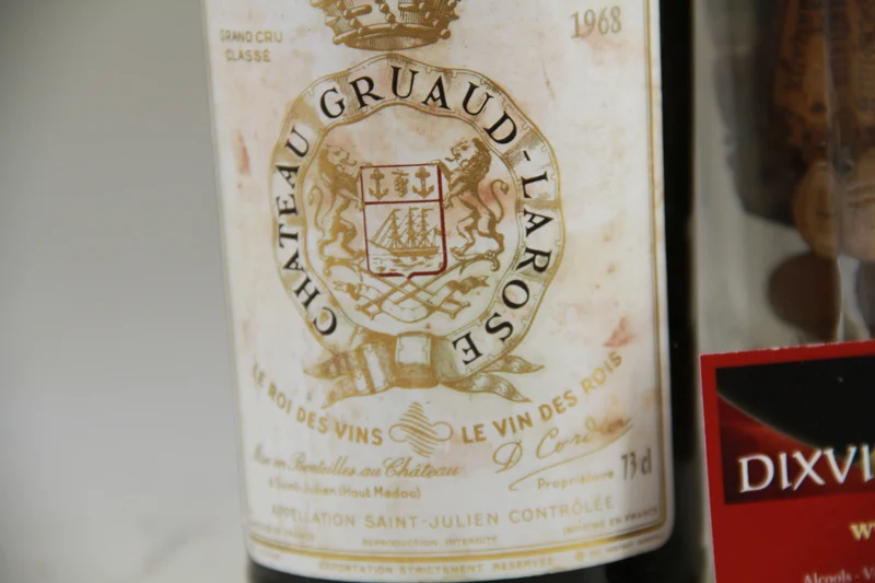 Chateau Gruaud-Larose Grand Cru Classé Saint Julien 1968