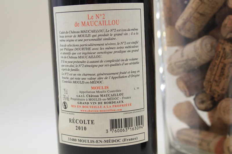 Chateau Maucillou N2 **2010** Moulis
