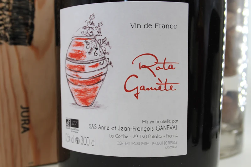 Rota Gamete** ** Anne et JF Ganevat Double magnum. 3 Litres
