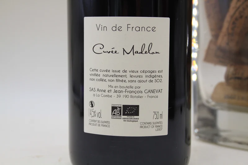 - Cuvée Madelon *20* ANNE & J F Ganevat