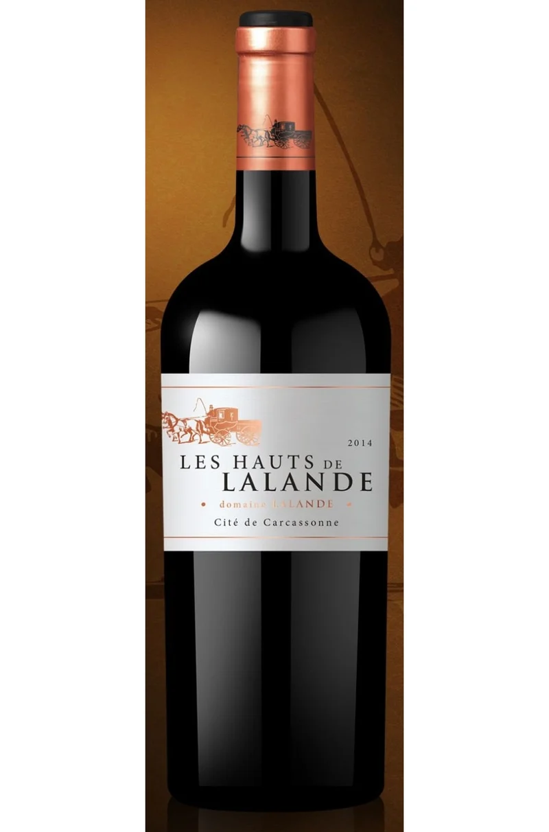(DMD) Domaine Les Hauts de Lalande IGP de cité de carcassonne rouge