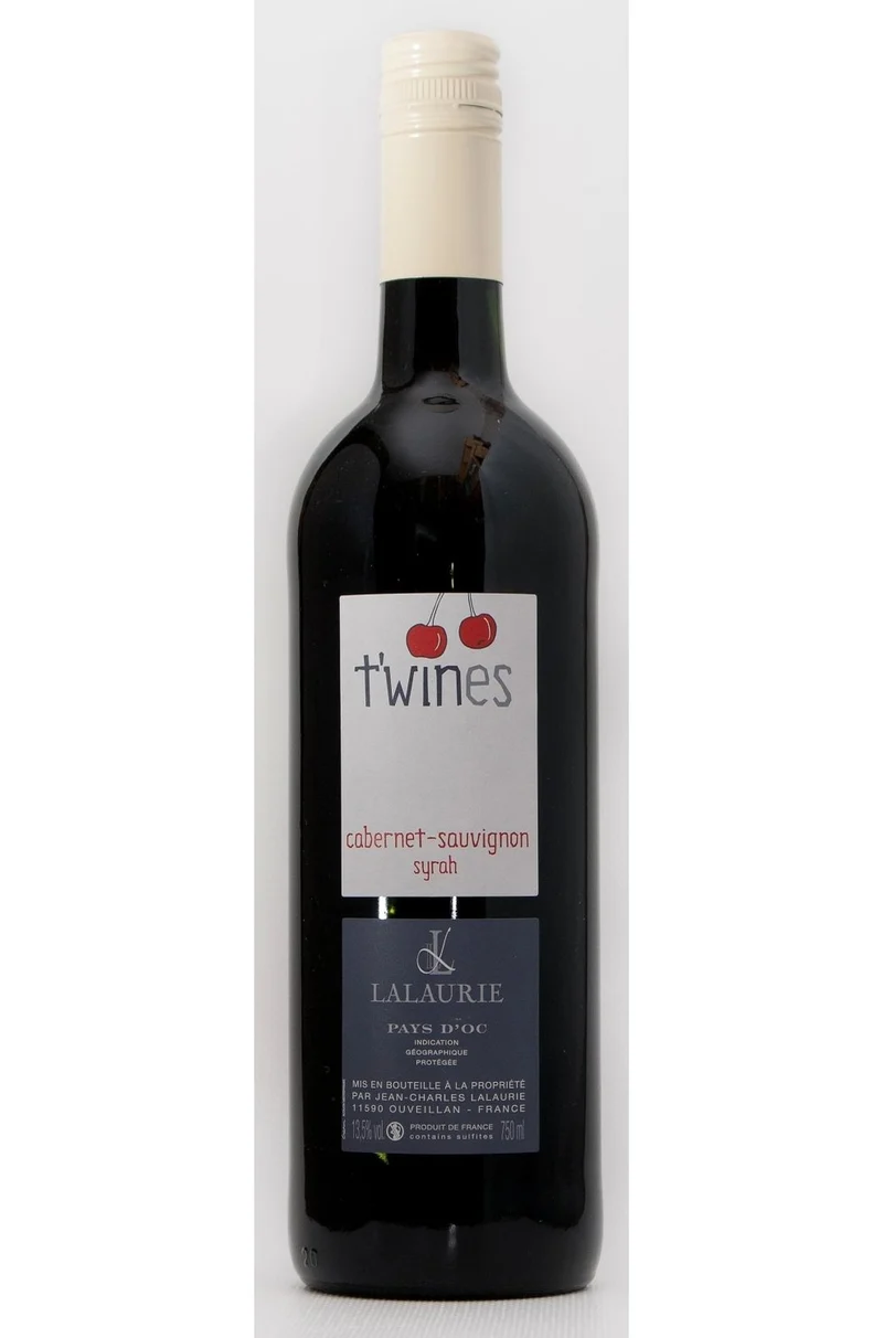 (LALAU) T Wines IGP pays d'oc cabernet-sauvignon/syrah