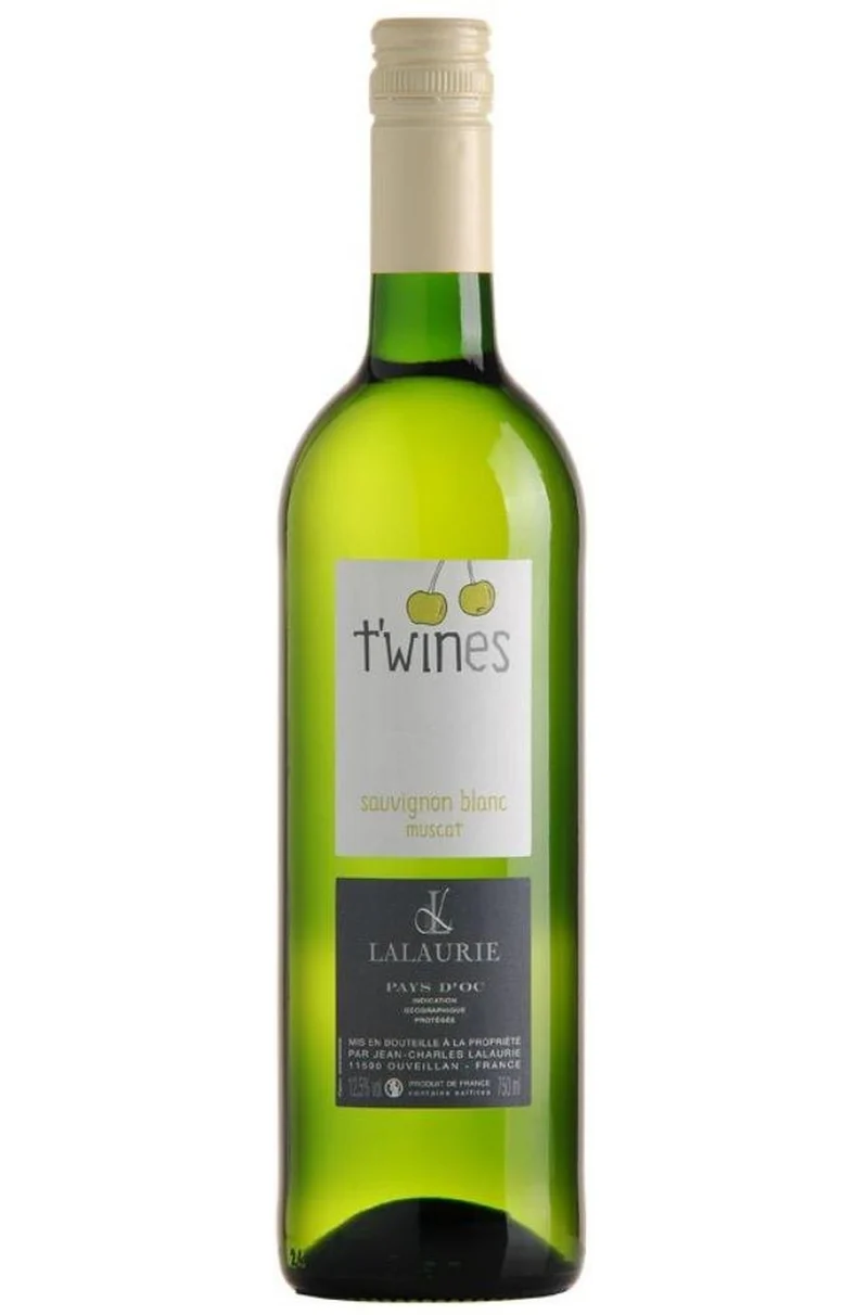 (LALAU) T Wines IGP pays d'oc blanc sauvignon/muscat