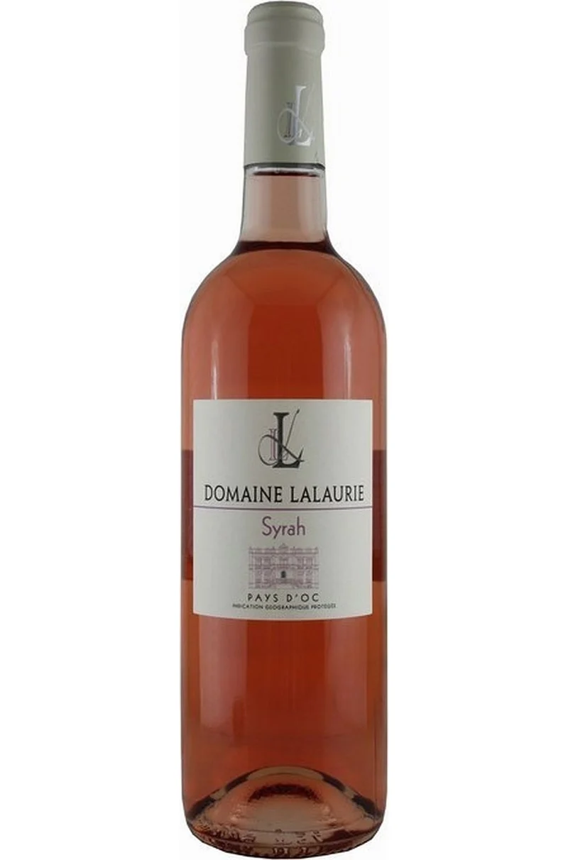 (LALAU) Domaine Lalaurie IGP pays d'oc rosé de syrah