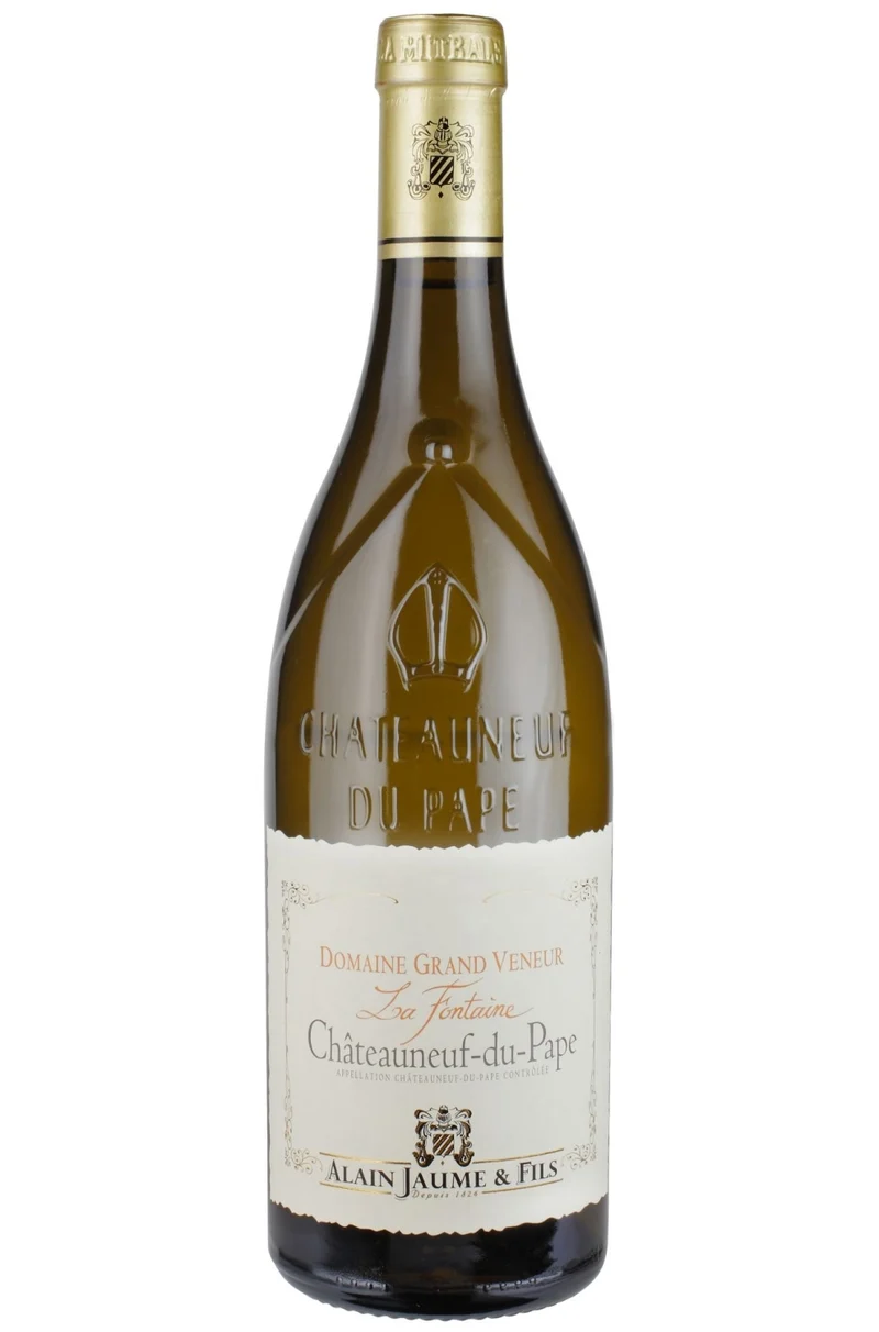 (JAUME) Domaine Grand Veneur 'Les Grandes Cuvees' chateauneuf du pape blanc 'la fontaine'