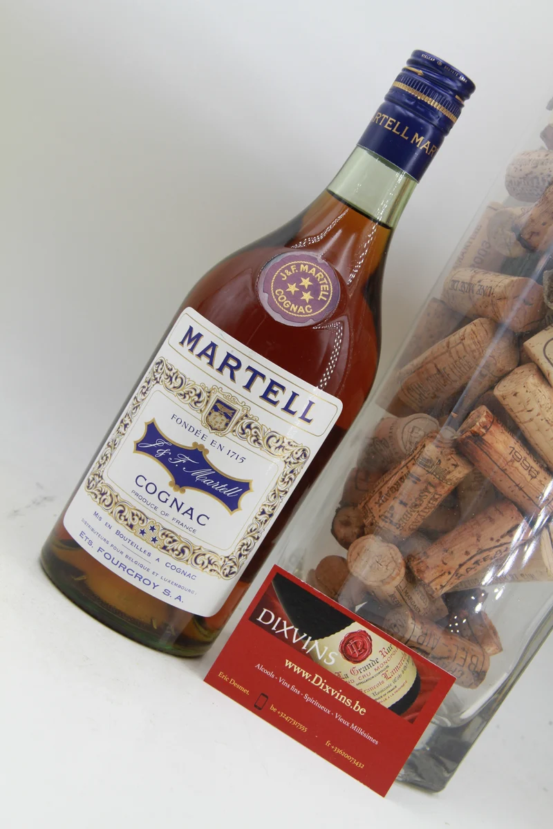 Cognac Martell 3 Etoiles 1968-70