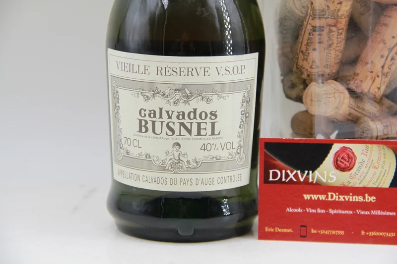 CALVADOS - BUSNEL - Vielle réserve - vsop bouteille des années 1970