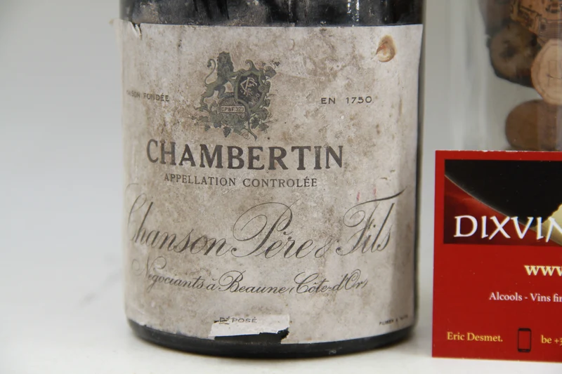 1950 Chambertin Grand Cru Chanson Père et Fils