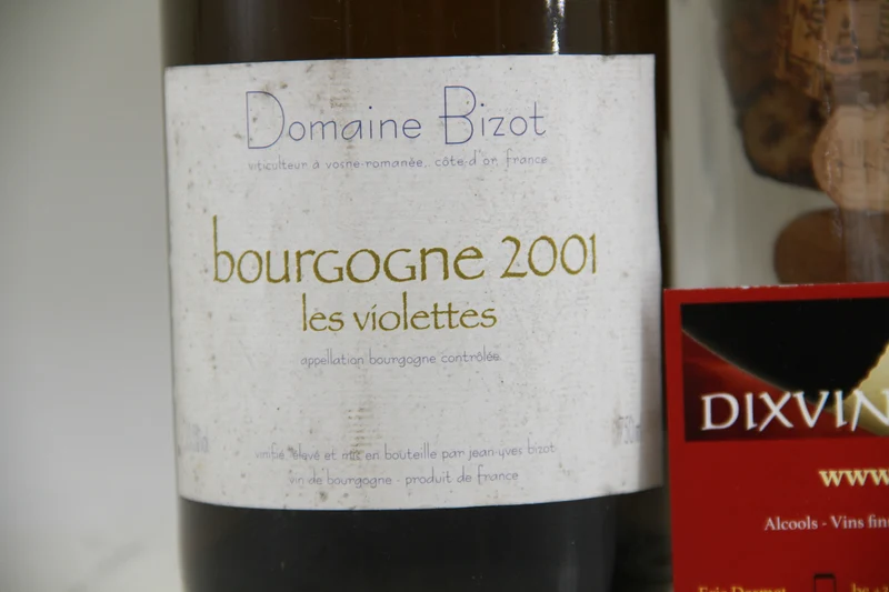 2001 Bourgogne Les Violettes Domaine Bizot
