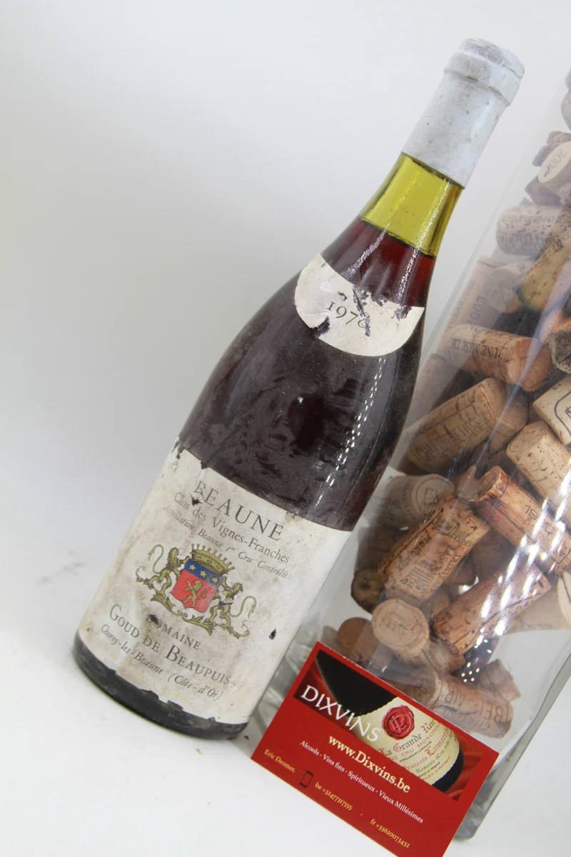 Beaune 1er Cru Clos des Vignes-Franches. Domaine Goud De Beaupuis 1978