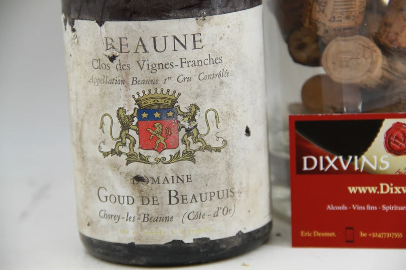 Beaune 1er Cru Clos des Vignes-Franches. Domaine Goud De Beaupuis 1978