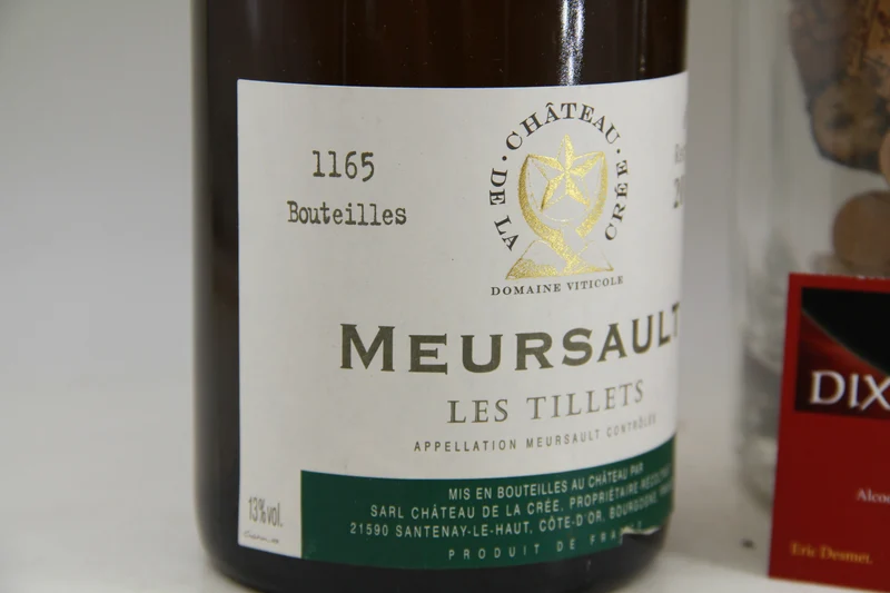 Meursault Les Tillets Chateau de la Crée 2011