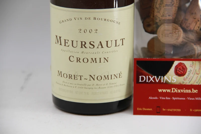 Meursault Cromin. Moret Nominé. 2002