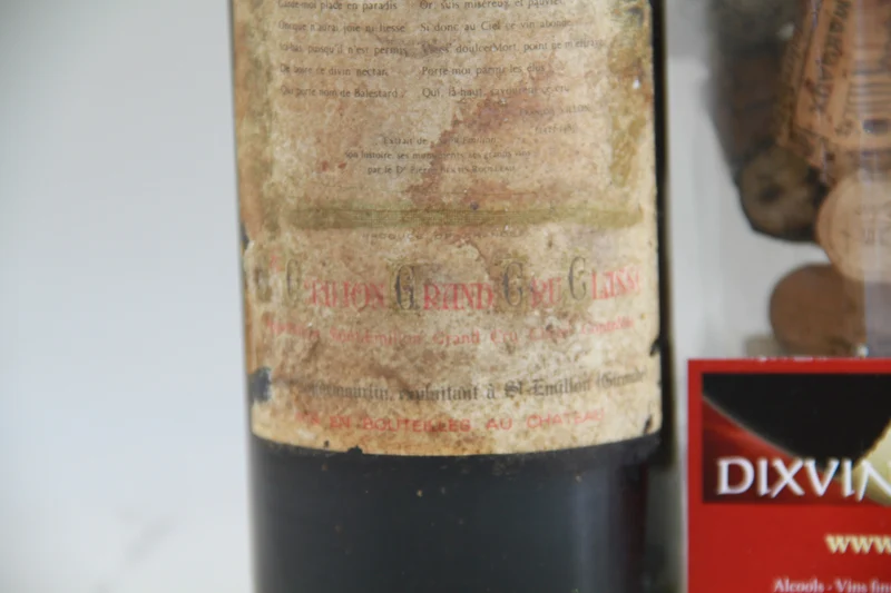 Chateau Balestard La Tonnelle 1979 Grand Cru Classé Saint-Émilion