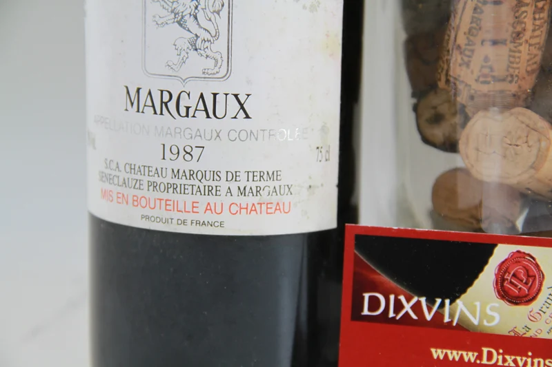 Chateau Marquis des Termes 1987 Grand Cru Classé Margaux