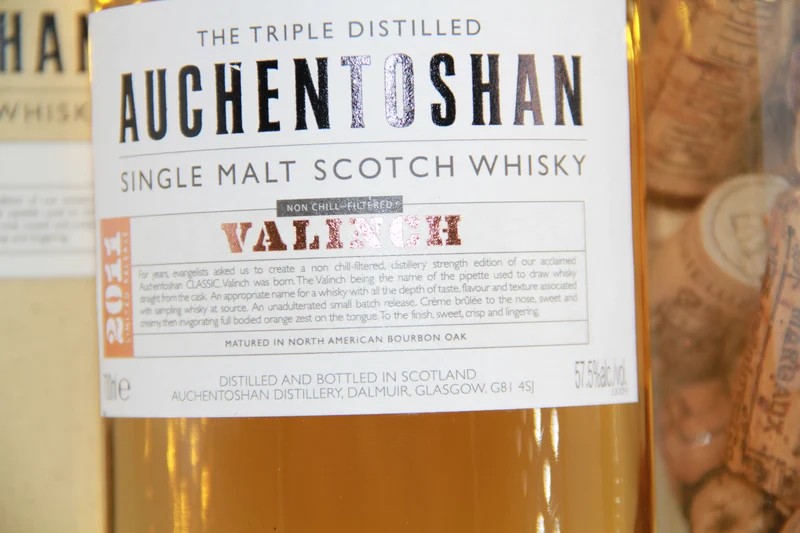 Auchentoshan 2011 Valinch Single malt Scotch Wiskhy