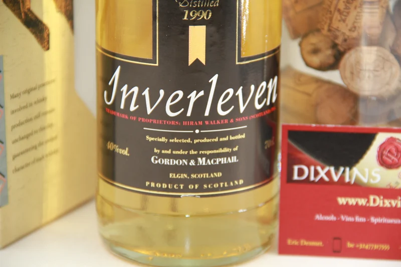 Gordon & MacPhail Inverleven Single Malt Scotch 1990