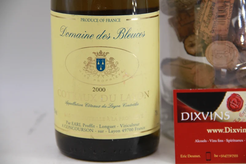 - Coteaux Du Layon ** 2000 ** Domaine Des Bleuces