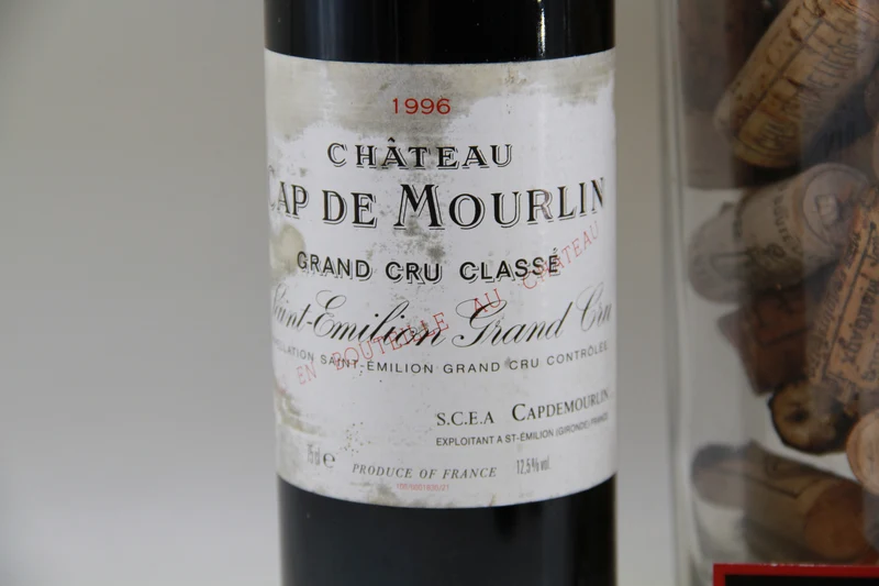 Chateau Cap Du Mourlin** 1996 ** Grand Cru Cru classé Saint Emilion