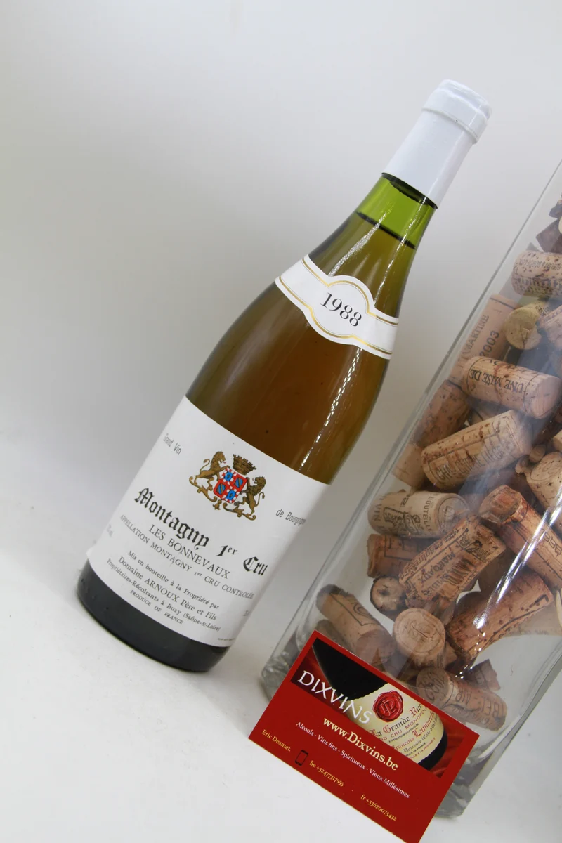 Montagny 1er Cru " Les Bonnevaux " ** 1988 ** Domaine Arnoux