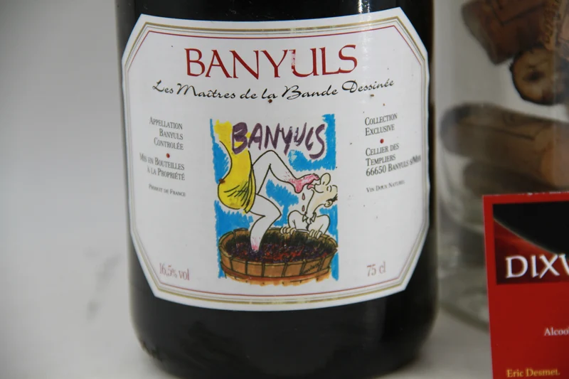 Banyuls "Demi sec " Wolinski Cellier des Templiers