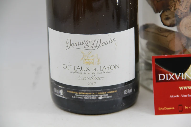 - Domaine du Moulin 2017 Coteaux du Layon Excellence
