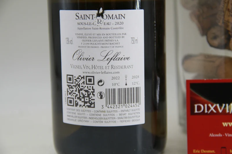 Saint Romain " Sous le Chateau " ** 2020 ** Olivier Leflaive