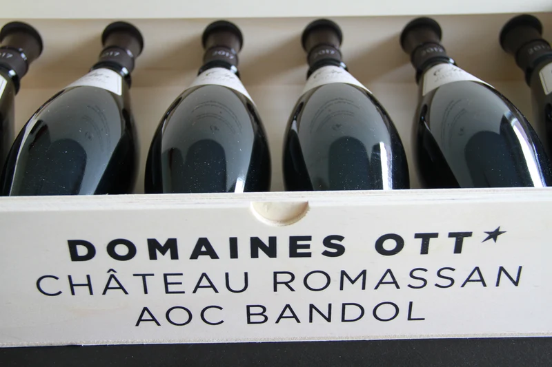 Chateau Romassan - Bandol Domaines Ott caisse collector 2017. 6x75cl