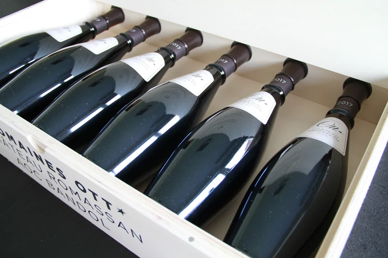 Chateau Romassan - Bandol Domaines Ott caisse collector 2017. 6x75cl